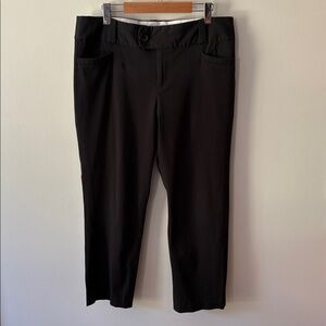 Banana Republic Martin Fit Tapered Pants Black Size 14